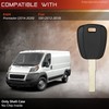 StandardAutoPart High Security Transponder Key Compatible with Fiat 500 Promaster
