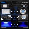 LY8 6Pods LED Rock Lights 24 LEDs Chips Neon Trail