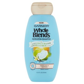 Garnier Whole Blends Shampoo with Coconut Water & Vanilla Milk Extracts, 12.5 fl. oz.
