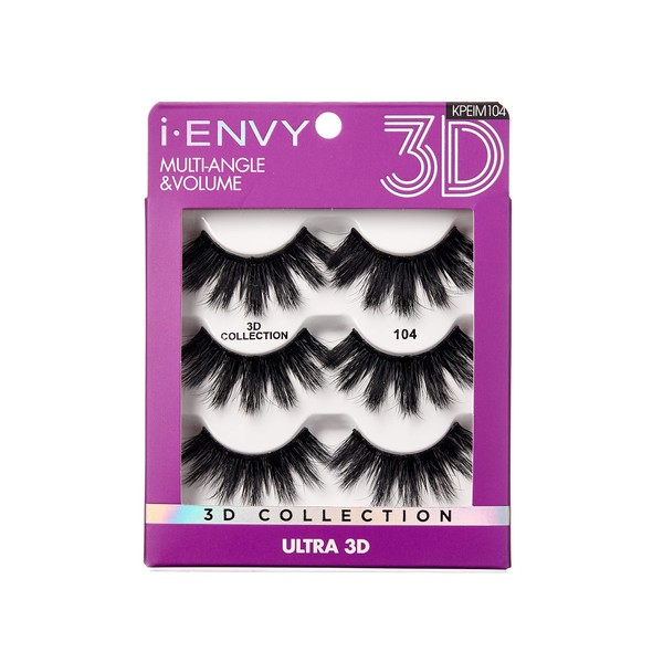 Kiss i Envy 3D Collection Eyelashes Multiangle & Volume
