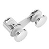 Vipxyc Glass Door Latch, Shower Room Bolt Ground Lock with