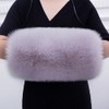 LVBOUSLTD Faux Fur Hand Muffs Winter Fuzzy Furry Plush Hand