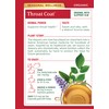ꥵ Pack of 1 x Traditional Medicinals Organic Throat Coat