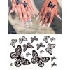 HB744X Cp03 Temporary Japanese Cherry Blossom Tattoo Butterfly Tattoo Fake