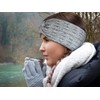 Headband Lined Warm Women's Hair Band, Twist Design with Soft