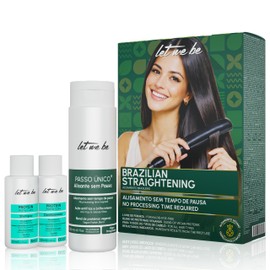 Let Me Be Brazilian Keratin Hair Treatment Kit, Formaldehyde Free