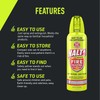 HALT! Fire Fighting Foam Spray – Non-Toxic, PFAS Free, Easy