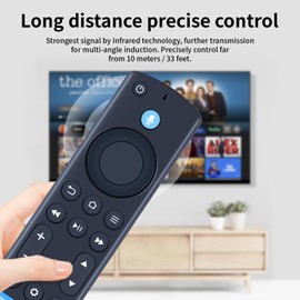 Voice Replacement Remote Control for Alexa AMZ TV