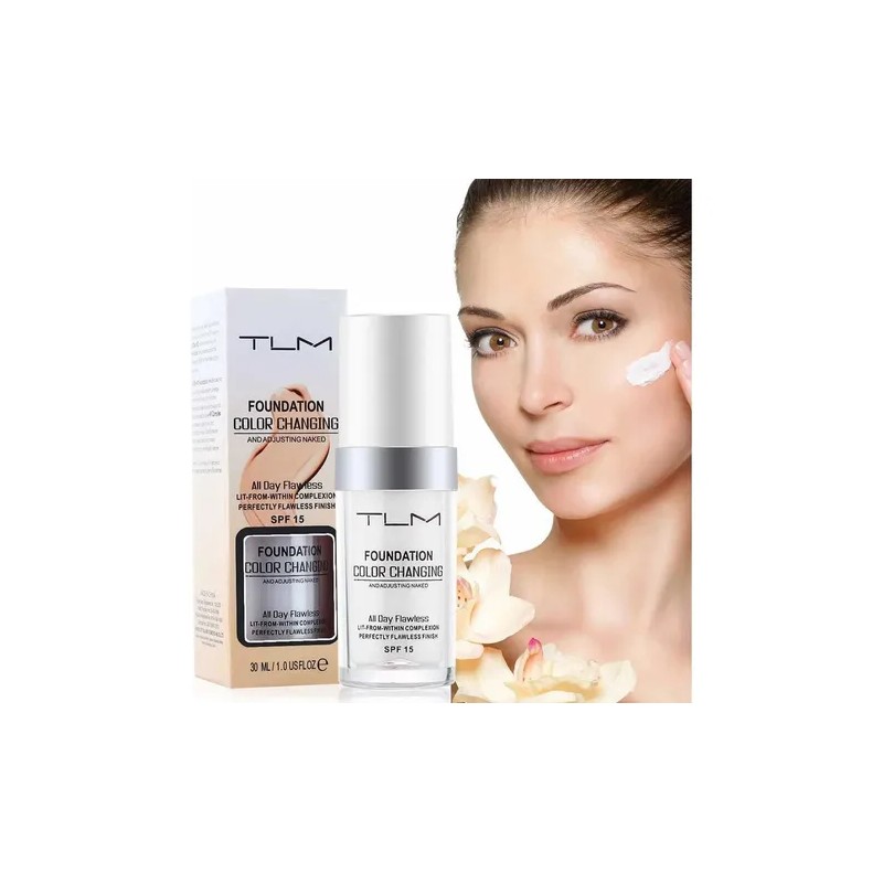 30ml Tlm Color Changing Foundation Liquid Base Makeup Change