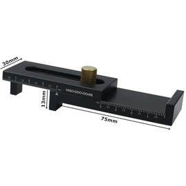 Woodworking Feeler Ruler Saw Seam Gauge Gaps Gauge Saw Slot Adjuster Woodworking Tool for Grooving Cutting Table Saw Bevel Saw