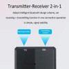 Aswalling -360 Bluetooth Audio Receiver forTV Headphone Wireless 3.5mm Aux