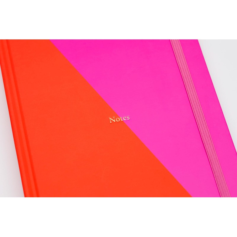 Yop & Tom Contrast Lined Journal - A5 Notebook -