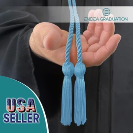 Endea Graduation Double Honor Cord (Light Blue)