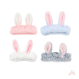 Unique Cell Bunny Ear Facial Cleansing Headband 436986