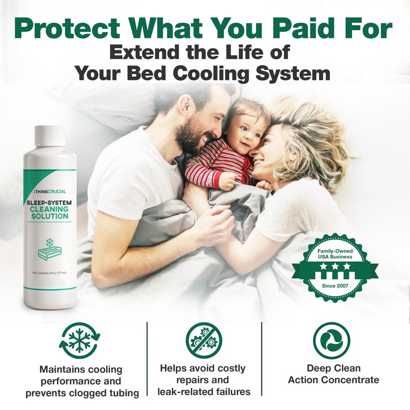 Think Crucial [30x Uses Sleep System Cleaner – Compatible with