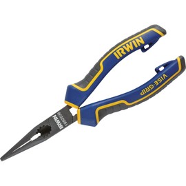 IRWIN Visegrip 1950506 6-Inch Long Nose Pliers - Blue/Yellow