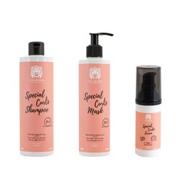 Valquer Pack Curly Hair Method. Shampoo 400ml + Mask 290ml + Serum300 ml. Special for Curls, With up to 96% of Natural Origin. Formulation Zero%: Sulfate-Free, Colorants-Free, Salt-Free