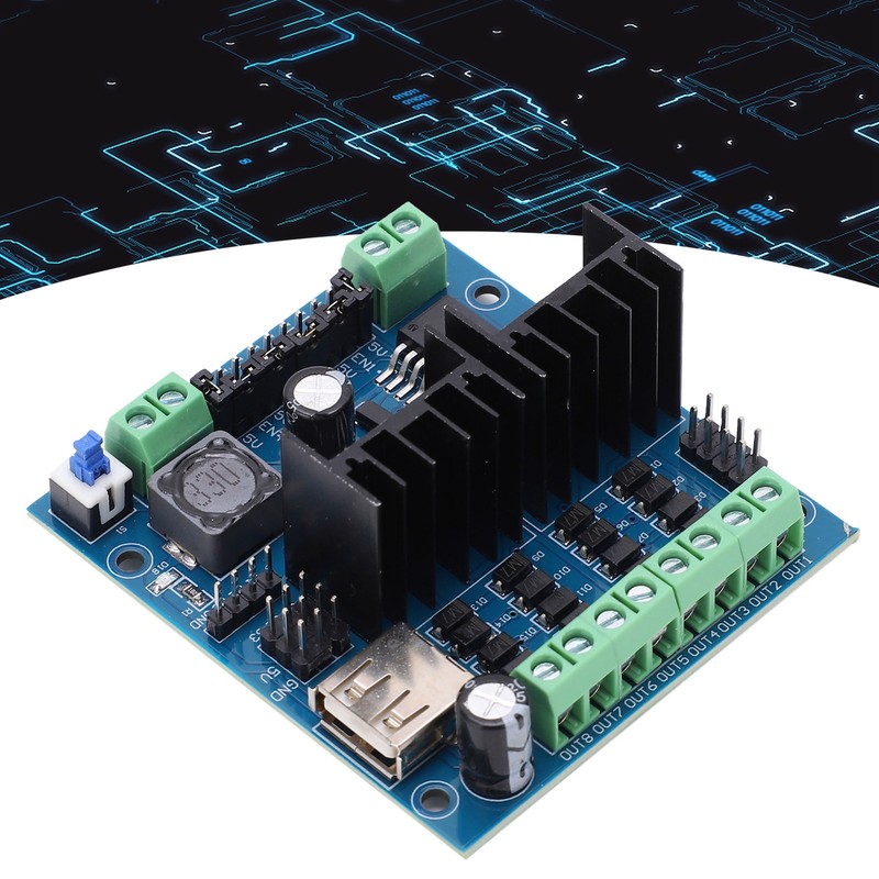 L298N Driver Module 4‑Channel Smart Auto Motor Driving Board Electronic