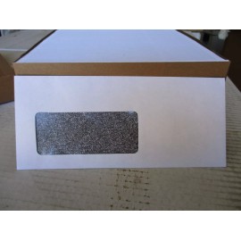 Generic #10 Business Security Envelopes Left Window 4-1/8 x 9.5 Inch 500 Gummed