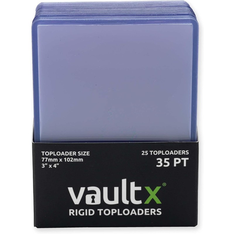 Vault X Toploaders 35pt (Pack de 25), Fundas Rígidas Transparentes
