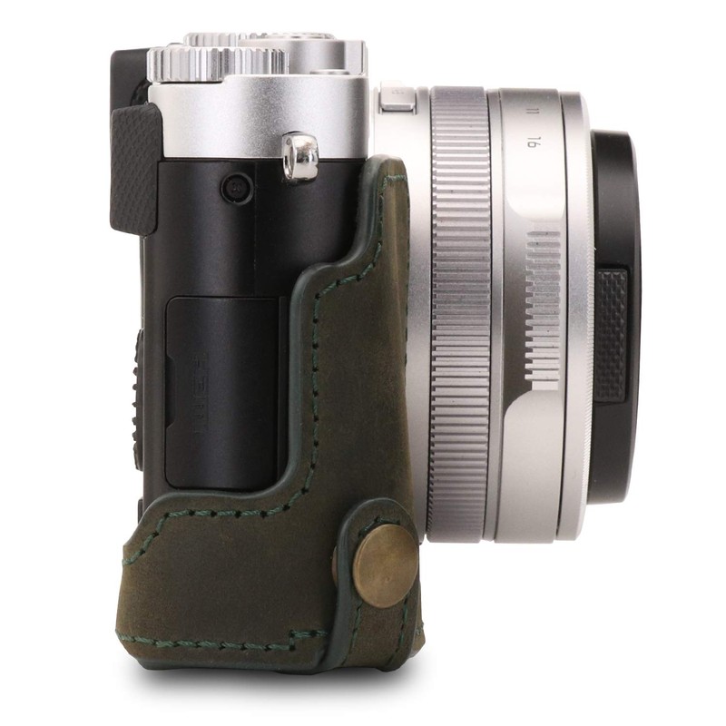 MegaGear MG1694 Ever Ready Genuine Leather Camera Half Case Compatible