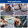 Metal Roofing Screws 300PCS10x1-1/2inch, Hex Head Sheet Metal Roof Screw