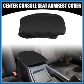 A ABSOPRO Center Console Lid Armrest Cover - Car Center Armrest Cover Skin - for Jeep Grand Cherokee 2010-2021 Neoprene Black - 1 Pc Item Replacement