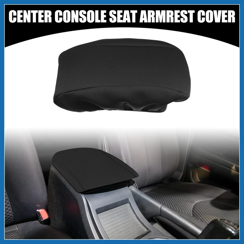 A ABSOPRO Center Console Lid Armrest Cover - Car Center