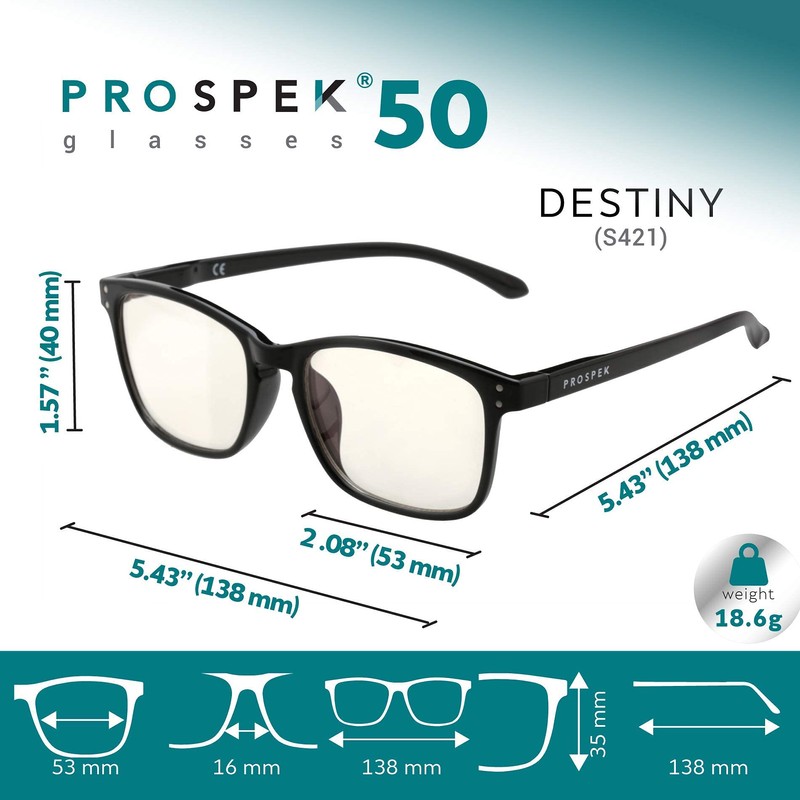 Prospek Blue Light Glasses I Computer Eyeglasses for Men and