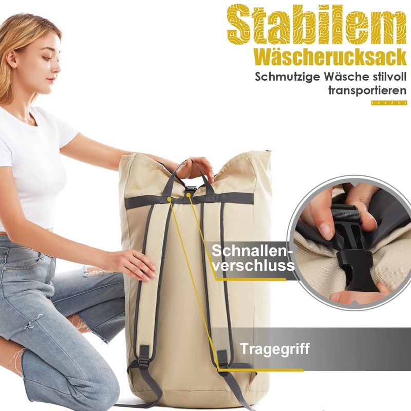 Laundry Bag Dirty Laundry XXL 115 Litres Laundry Bag Travel