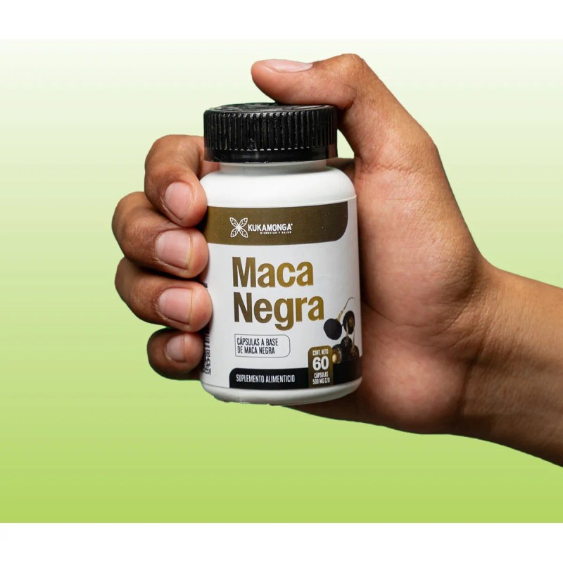 Pack Maca Negra (1 Maca Negra Cápsulas + 1 Maca