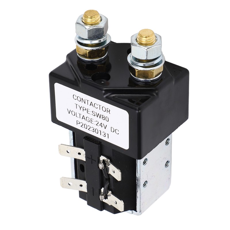 24V Contactor Relay Metal Alloy 100A High Performance Replacement for