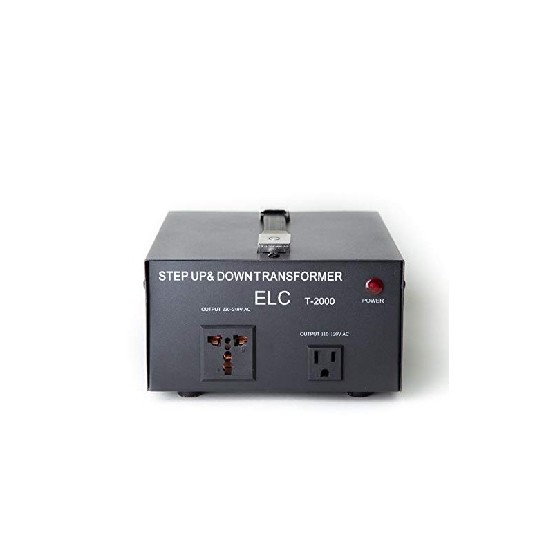 ELC T Series 2000 Watt Voltage Converter Transformer - Step