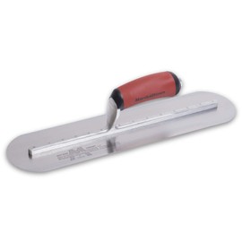 Concrete Finishing Trowel 16 X 4 Rounded Curved Handle