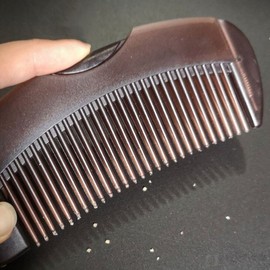 Scalp exfoliation comb, refreshing comb for men and women, dandruff removal comb / 두피 각질제거빗 시원한 남자 여자 비듬제거빗
