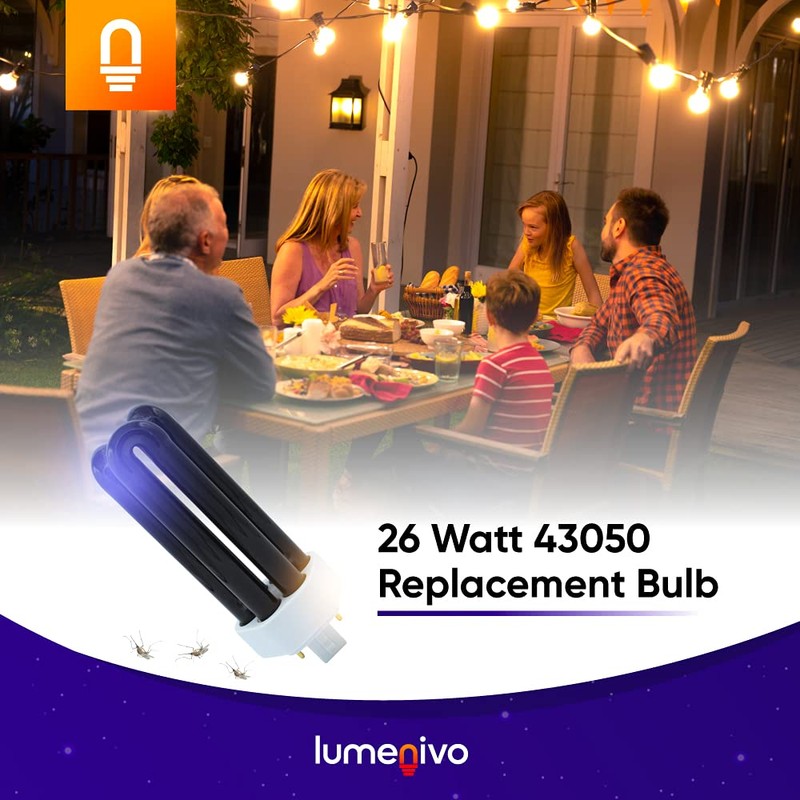 26 Watt Bug Zapper Bulb Replacement for DynaTrap 43050 by