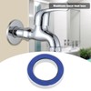 VGOL 6Pcs Basin Faucet Base Ring Chromed Plastic Mounting Ring