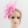 DRESHOW Fascinators Hat Tea Party Headwear Ribbons Feathers on a