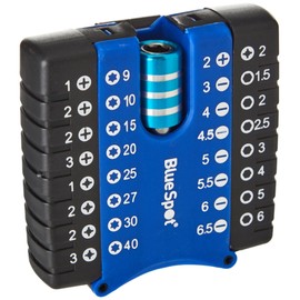 Blue Spot Tools 14157 B/SPOT Power Bit and Chuck Set (33-Piece)