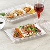 Restaurantware Moderna 7.5 x 5.3 Inch Premium Disposable Plates 10