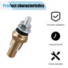 Universal Engine Coolant Temperature Sensor, 1/8 Npt Brass Water/Oil Temp