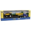 New-Ray Kenworth Lowboy Trailer with New Holland Self Propelled Forage