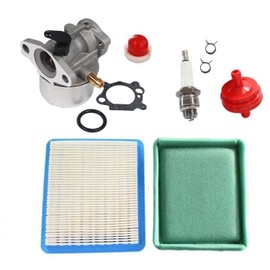 Oxoxo 799872 790821 Carburettor with Air Filter Fuel Filter Primer Pump for Briggs & Stratton