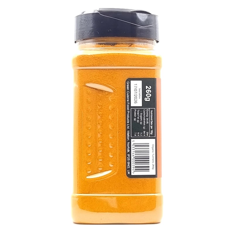 Organic Turmeric | 260g | Organic Turmeric Powder | Certified