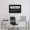 Smile Art Design Conquer Definition Black and White Dictionary Motivational
