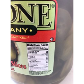 FREESTONE KOSHER DILL PICKLE CHIPS - 1 GALLON