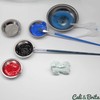 Cali&Brita [Stainless Steel Paint Plate Set of 10] Paint Dishes,