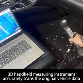 Binmotor-Floor Mats & Upper Cargo Mat for Honda CRV 2023 2024 2025 (Include Hybrid), TPE Rubber Liners CRV & CRV Hybrid 2025 2024 2023, All Weather Cargo Liner Upper Position