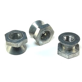 12pcs 3/8-16 Break-A-Way Nuts, Zamak5, Security Anit-Theft Fastners Tamper Proof
