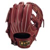 ZETT BRGB35510 Soft Steer All-Round Baseball Grab, Bordeaux Brown (4000),